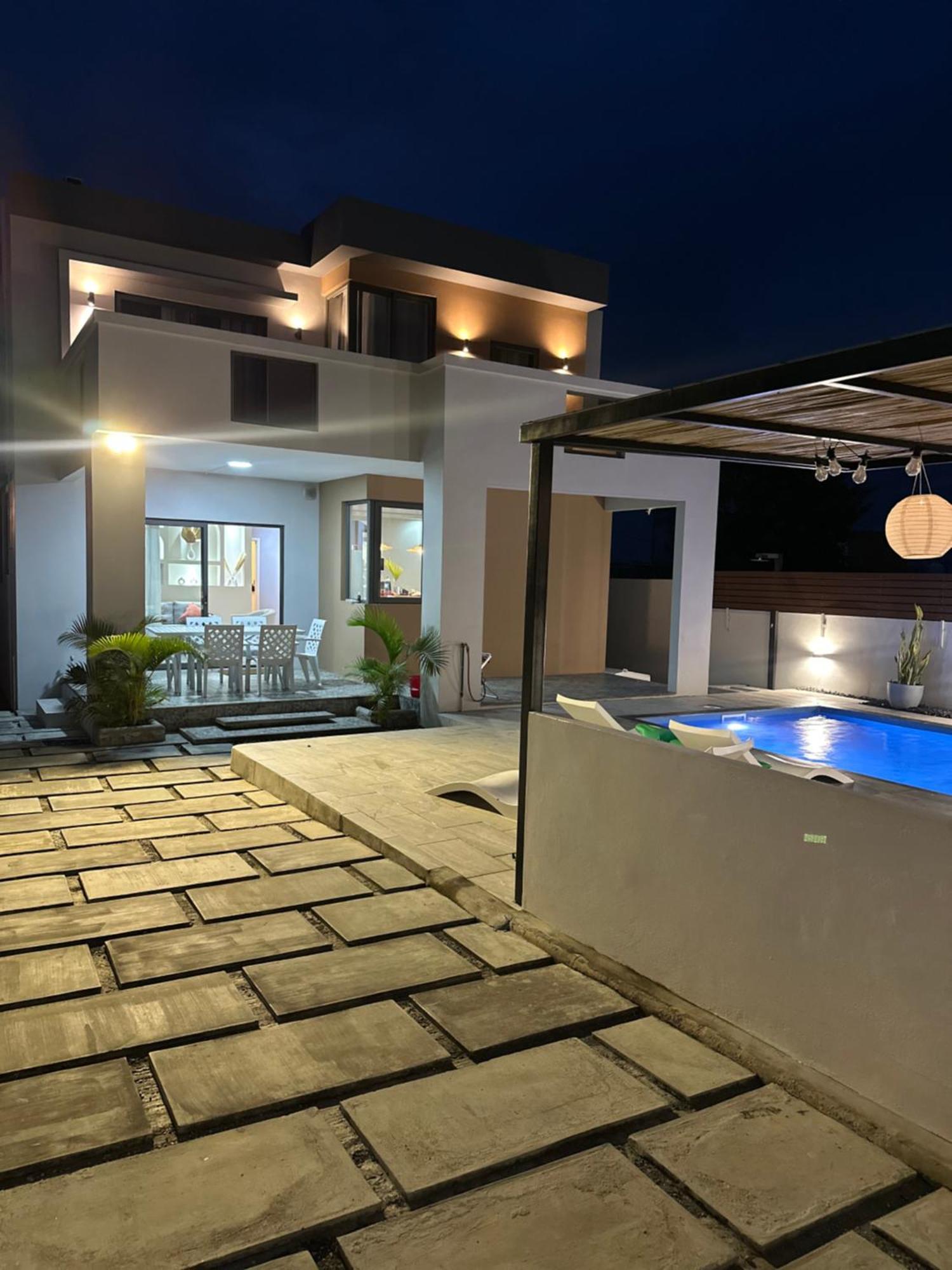 Casa Blue Print Mahebourg